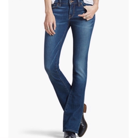Lucky Brand Denim - LUCKY brand Charlie baby BOOT blue JEANS denim 25